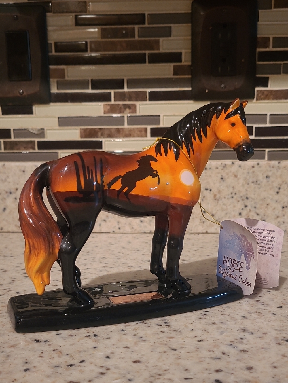 Horse Of A Different Color Collectible Figurine